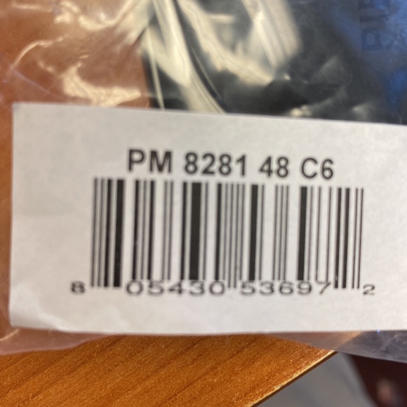 Pier Martino Sunglasses Black Marble Acetate & Leather Temples #8321-6 New HTF - Picture 14 of 14